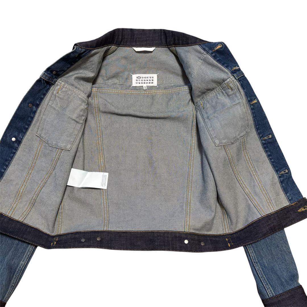 タグ付　メゾンマルジェラ　デニムジャケット インディゴ S51AM0466