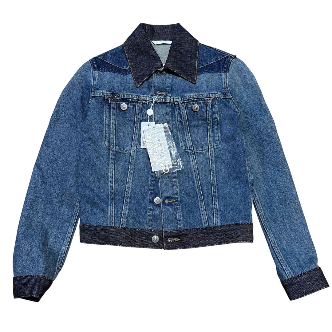 タグ付　メゾンマルジェラ　デニムジャケット インディゴ S51AM0466