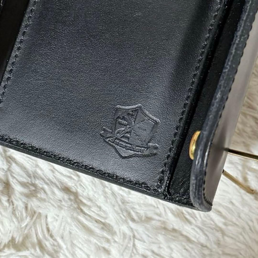 ⭐️新品未使用⭐️　INCEPTION　ミドルウォレット　三つ折り財布　ネイビー