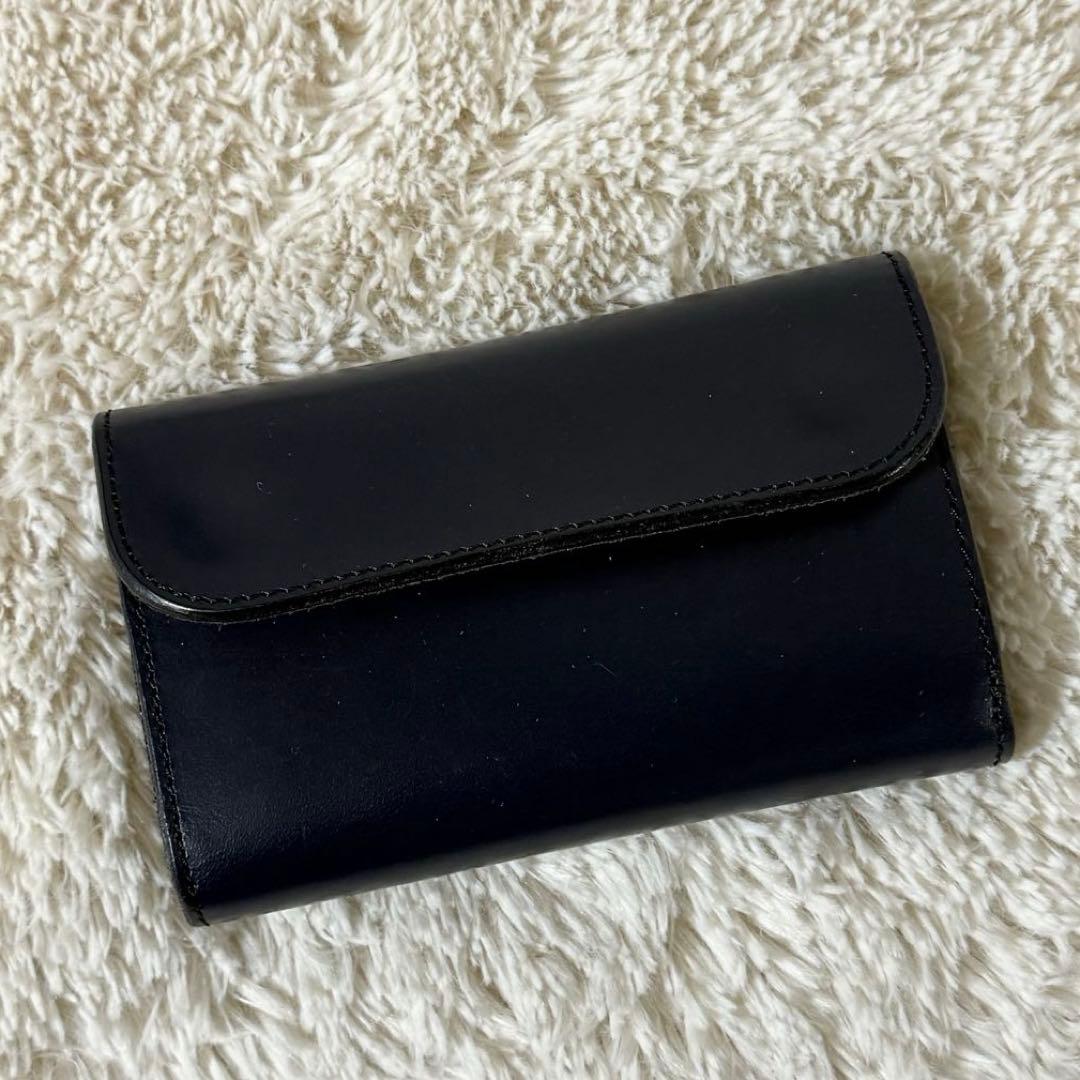 ⭐️新品未使用⭐️　INCEPTION　ミドルウォレット　三つ折り財布　ネイビー