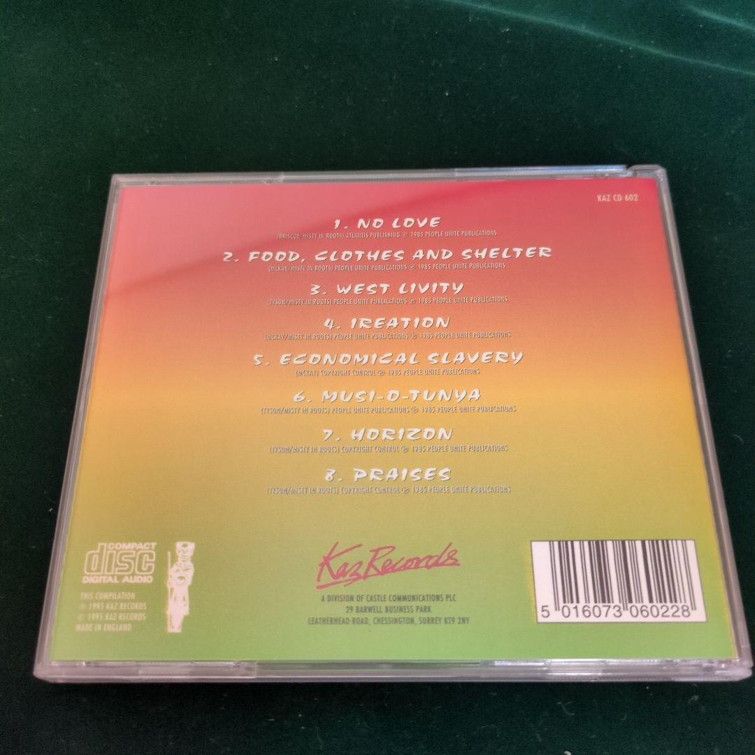 洋楽 Misty In Roots Musi-O-Tunya CD