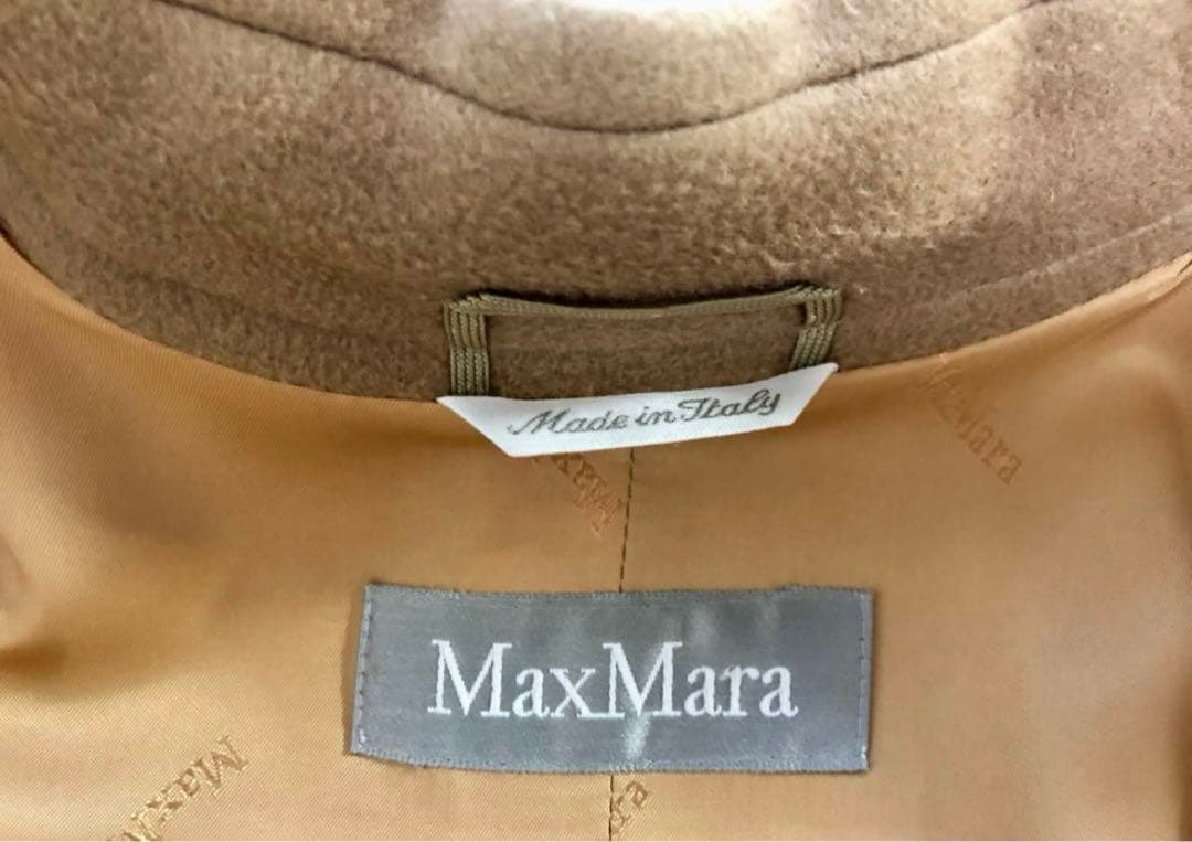 【美品】Max Mara ロングコート　サイズ40 キャメル　マックスマーラ