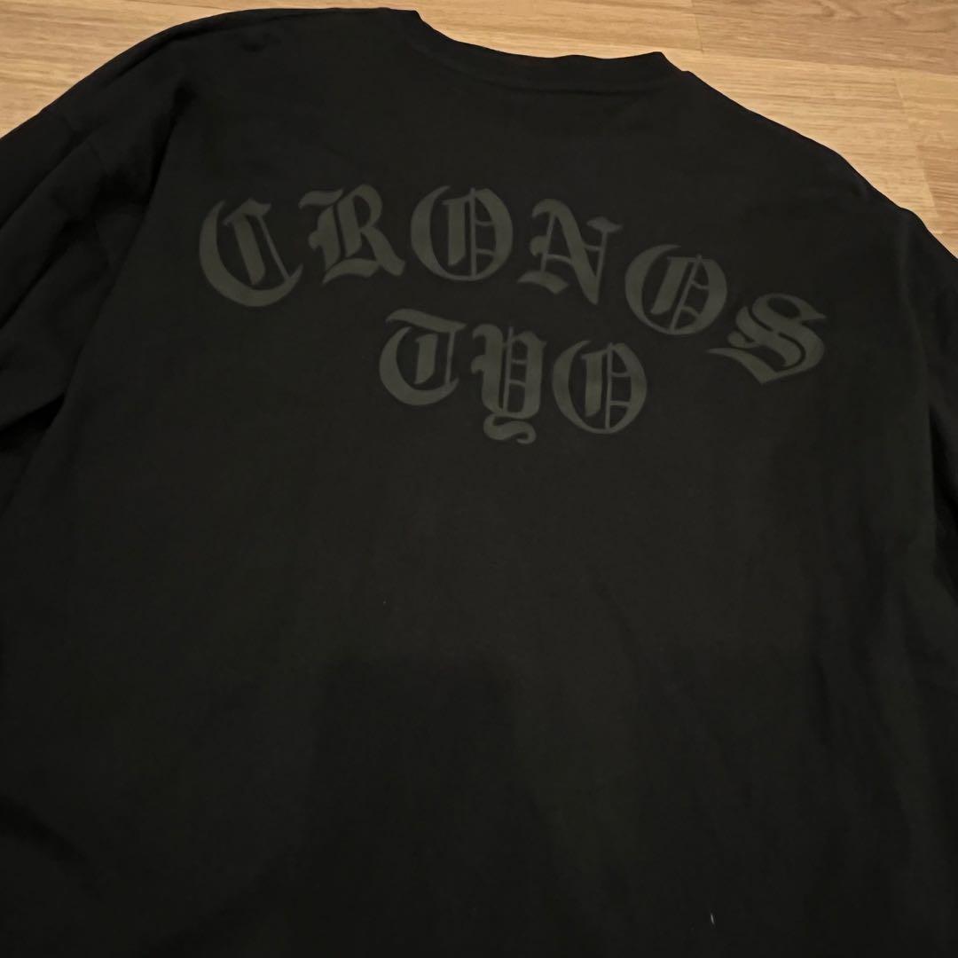CRONOS ブラック 長袖カットソー XL