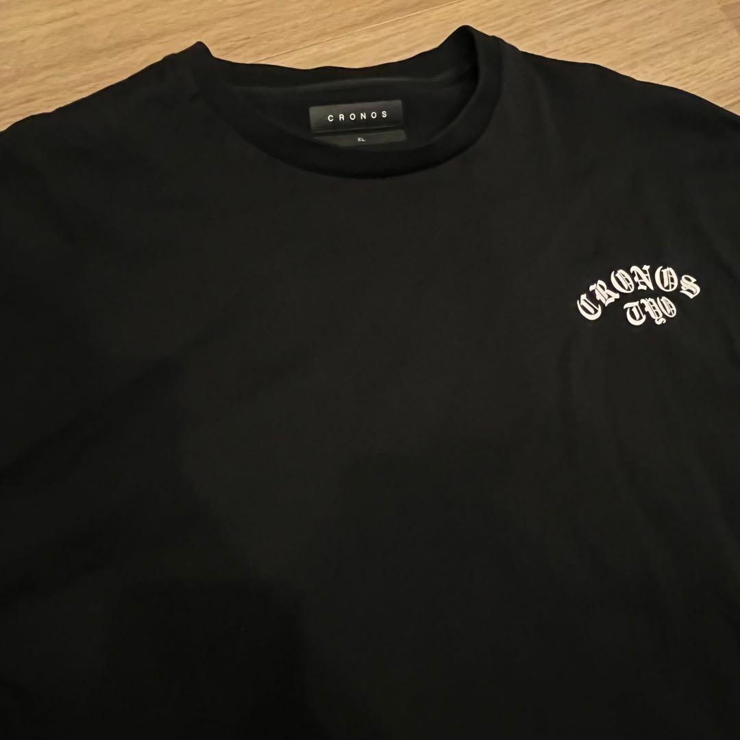 CRONOS ブラック 長袖カットソー XL
