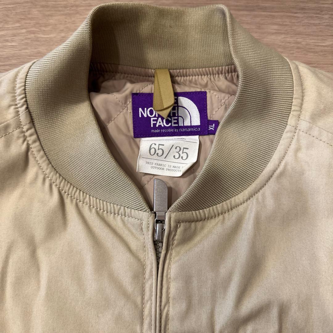 THE NORTH FACE MA-1ジャケット XL ベージュ