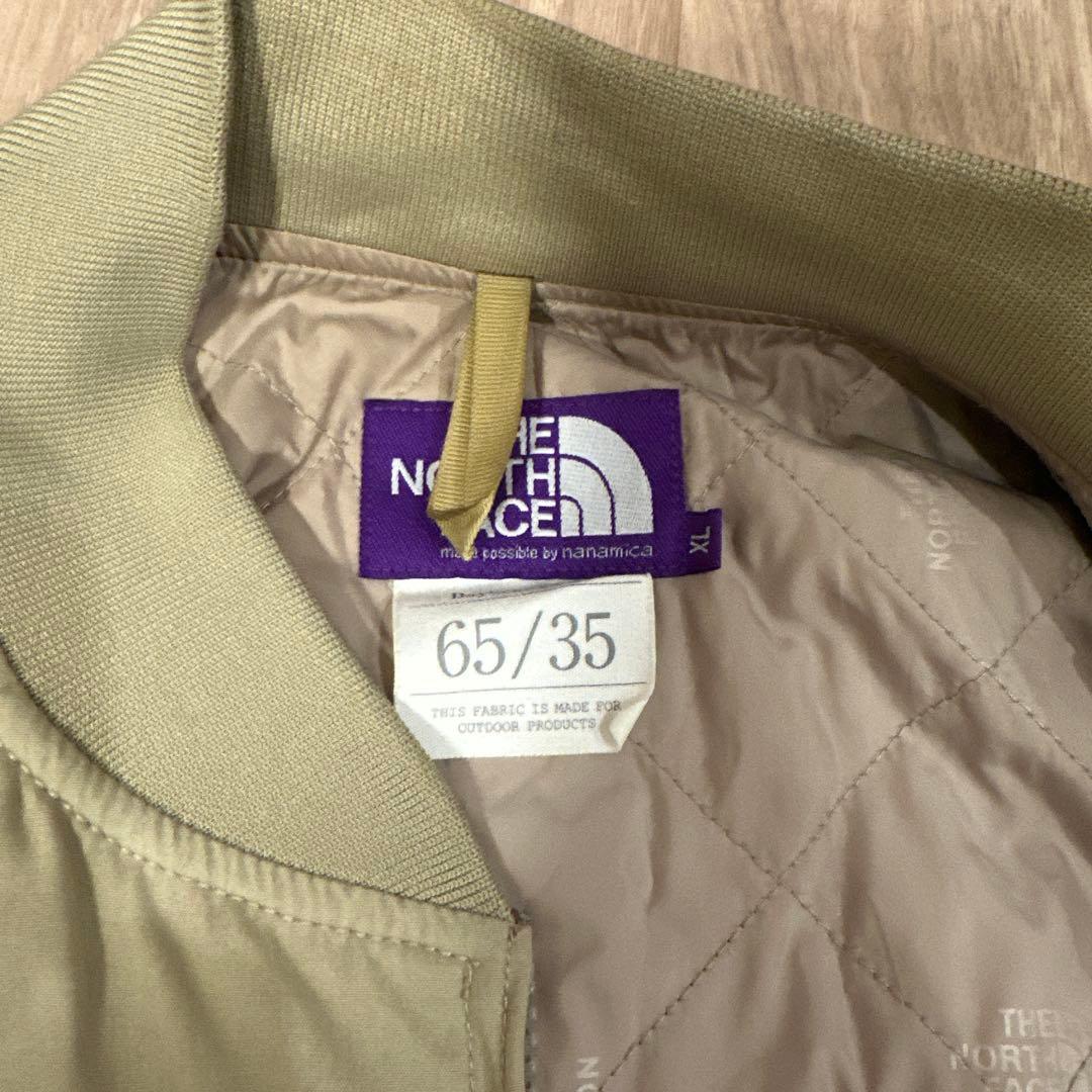 THE NORTH FACE MA-1ジャケット XL ベージュ