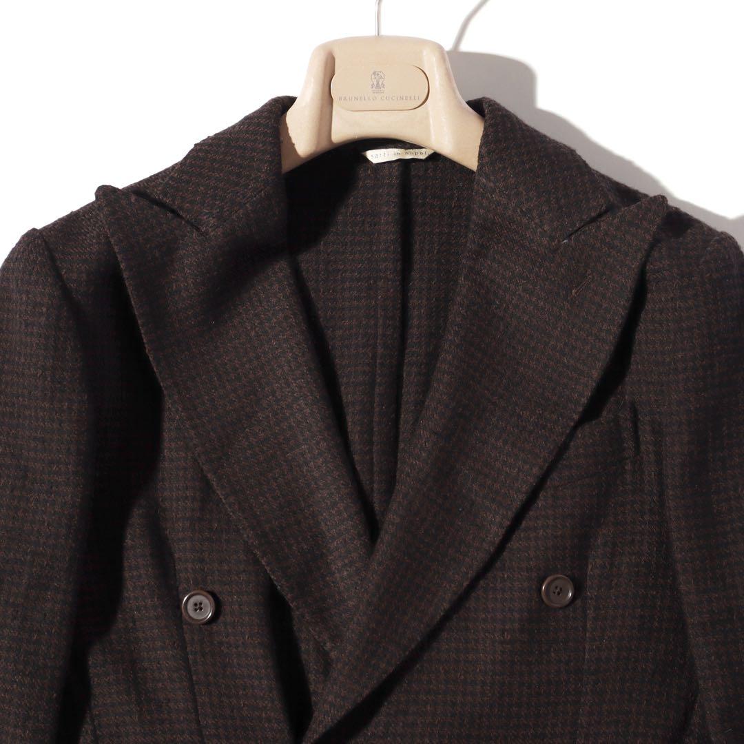 De Petrillo デ ペトリロ ダブル テーラード ジャケット 44 S