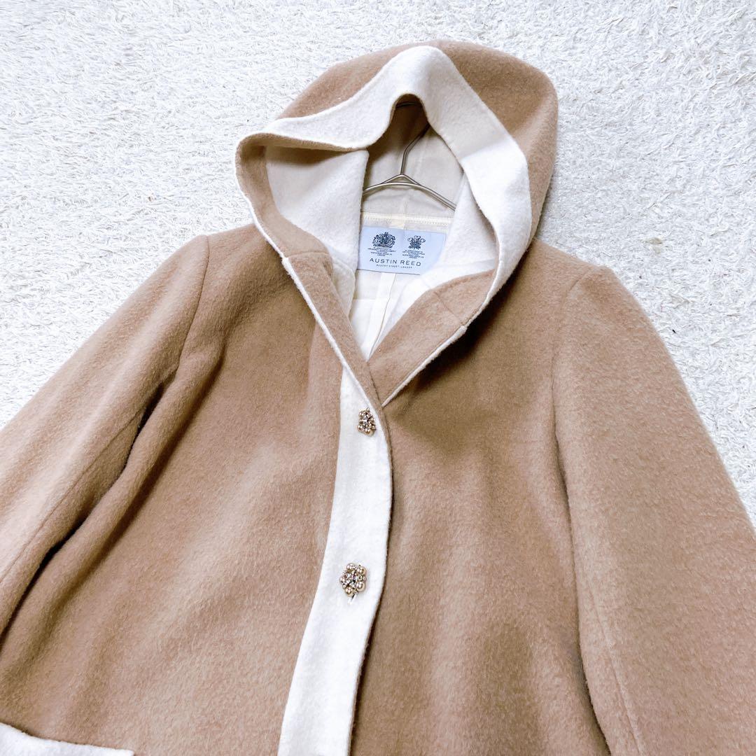 特価 英国王室御用達 オースチンリード フーデッドロングコート リバーコート