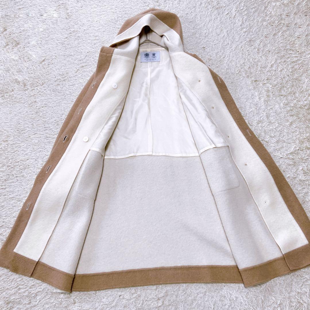 特価 英国王室御用達 オースチンリード フーデッドロングコート リバーコート