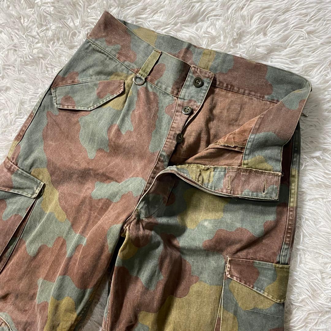 【良品】ミリタリー　カーゴパンツ　90s　イタリア軍　パラトルーパー　サンマルコ