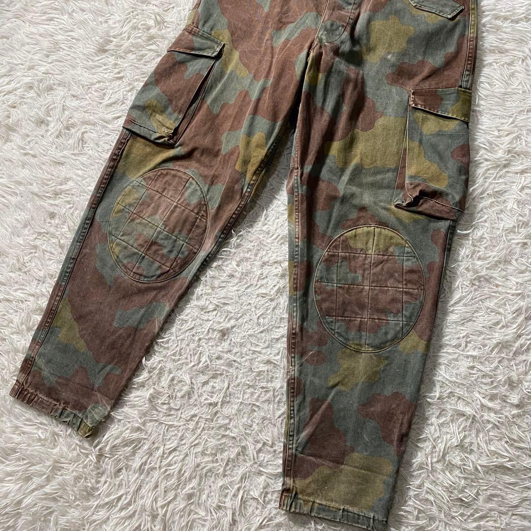 【良品】ミリタリー　カーゴパンツ　90s　イタリア軍　パラトルーパー　サンマルコ