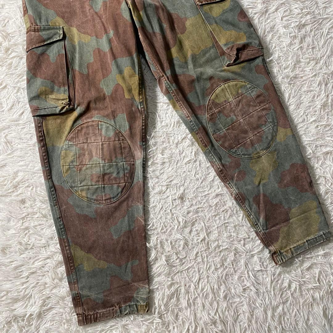 【良品】ミリタリー　カーゴパンツ　90s　イタリア軍　パラトルーパー　サンマルコ