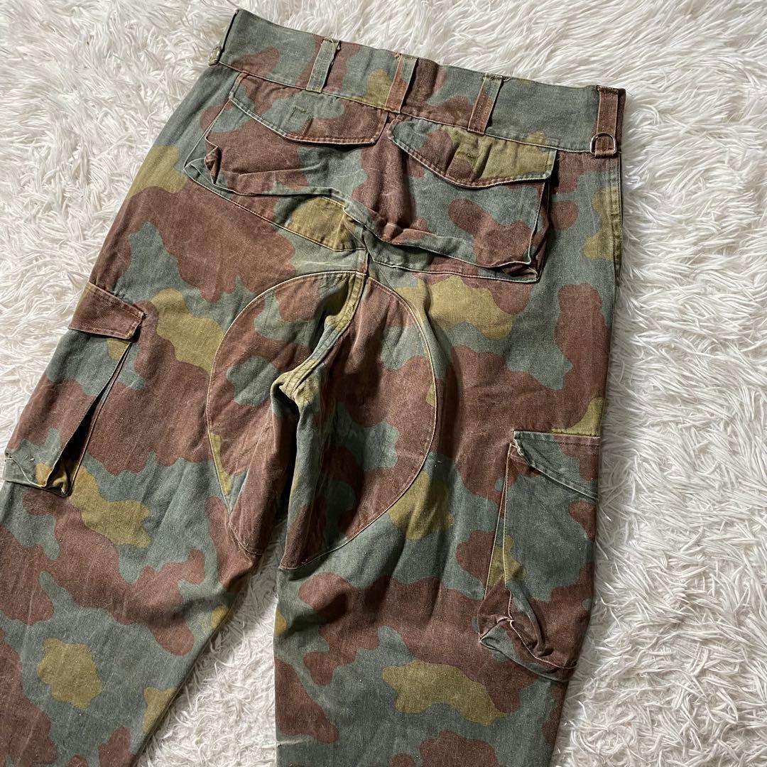 【良品】ミリタリー　カーゴパンツ　90s　イタリア軍　パラトルーパー　サンマルコ
