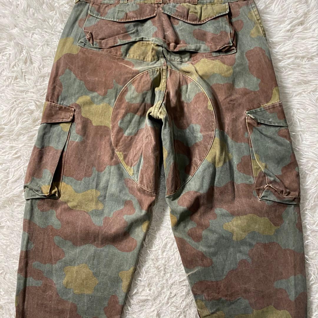 【良品】ミリタリー　カーゴパンツ　90s　イタリア軍　パラトルーパー　サンマルコ