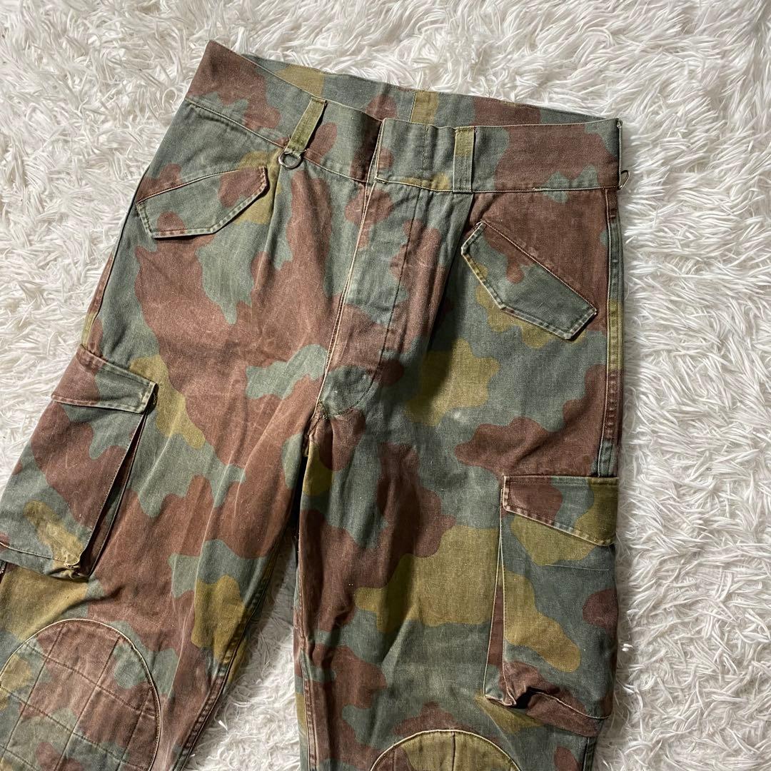 【良品】ミリタリー　カーゴパンツ　90s　イタリア軍　パラトルーパー　サンマルコ