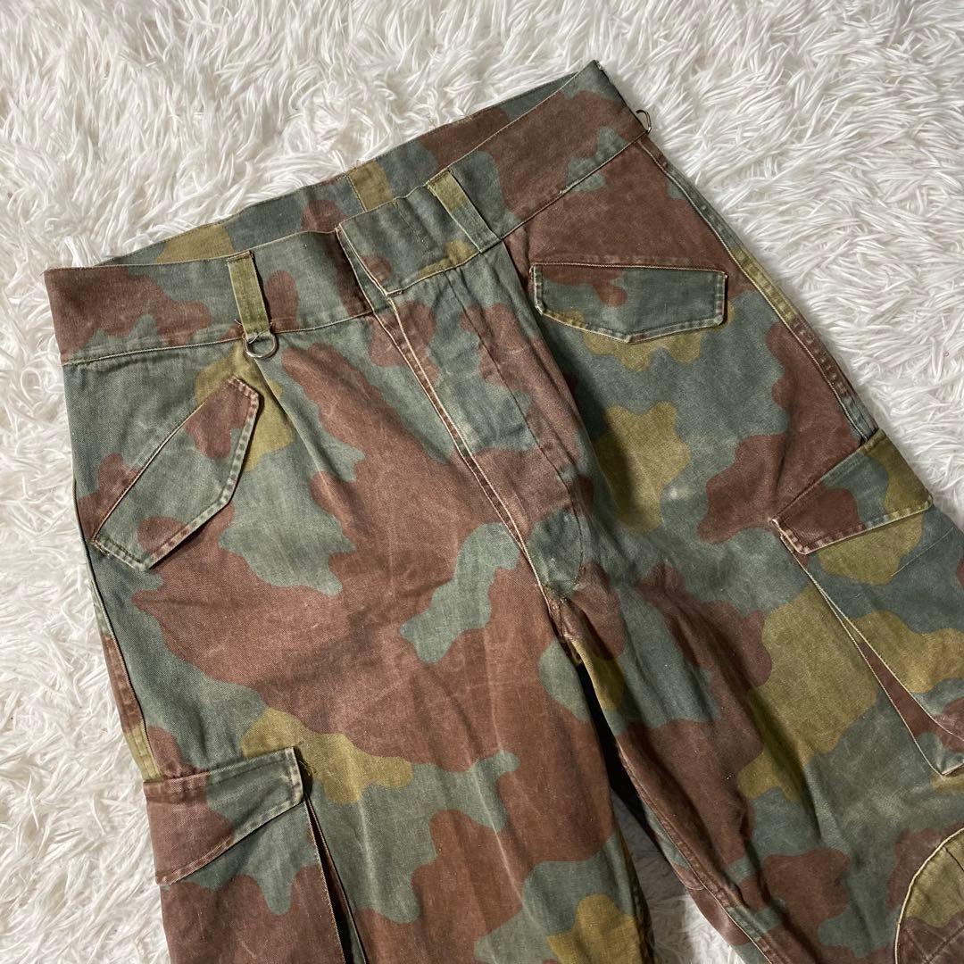 【良品】ミリタリー　カーゴパンツ　90s　イタリア軍　パラトルーパー　サンマルコ