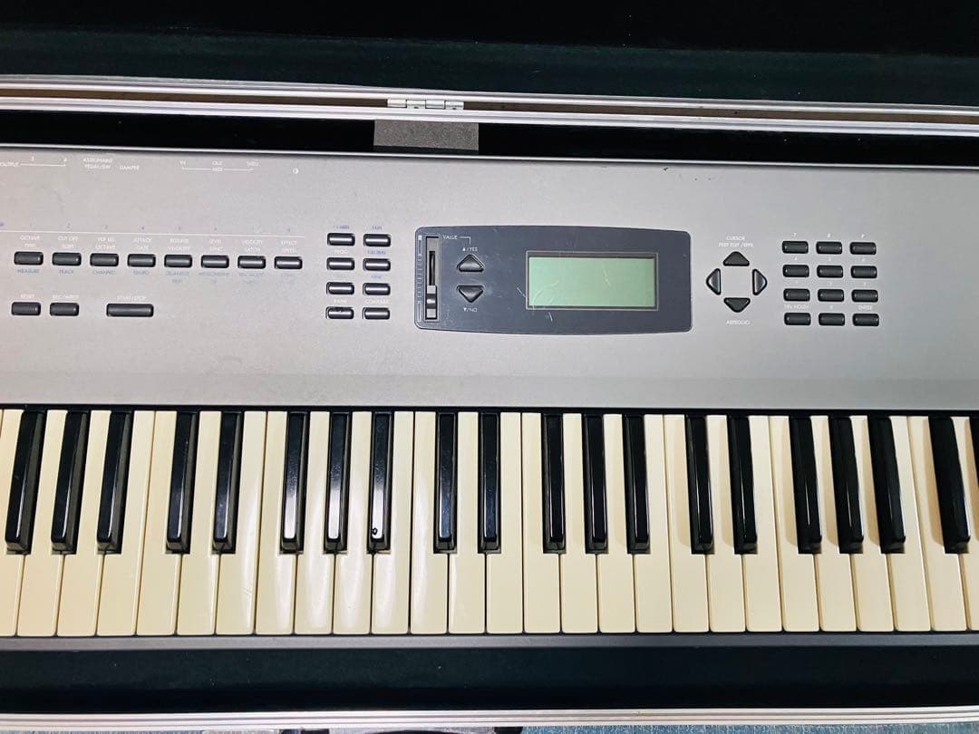 希少コルグKORG N364シンセ キーボードハードケース付き　動作品最安値