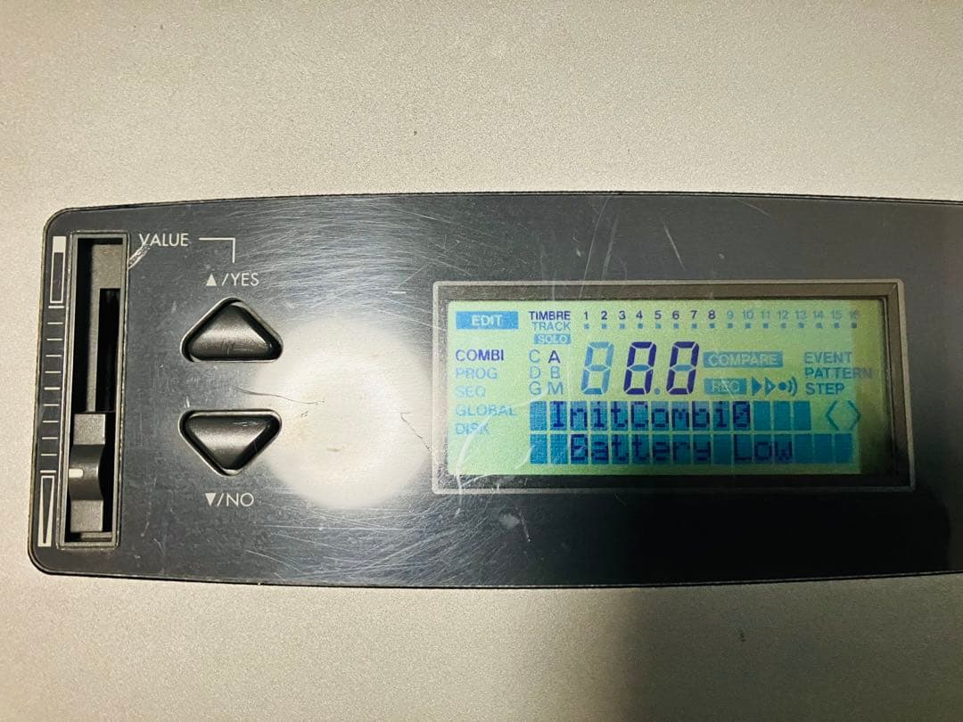 希少コルグKORG N364シンセ キーボードハードケース付き　動作品最安値