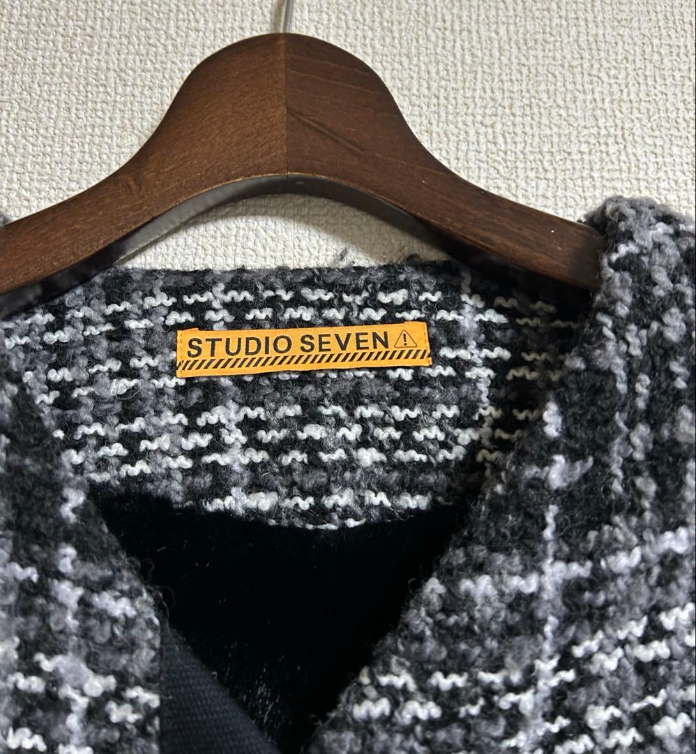 ジャケット・アウター STUDIO SEVEN 24aw Tweed Light Blouson