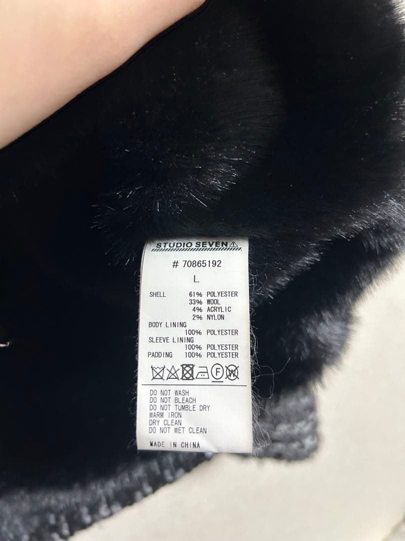 ジャケット・アウター STUDIO SEVEN 24aw Tweed Light Blouson