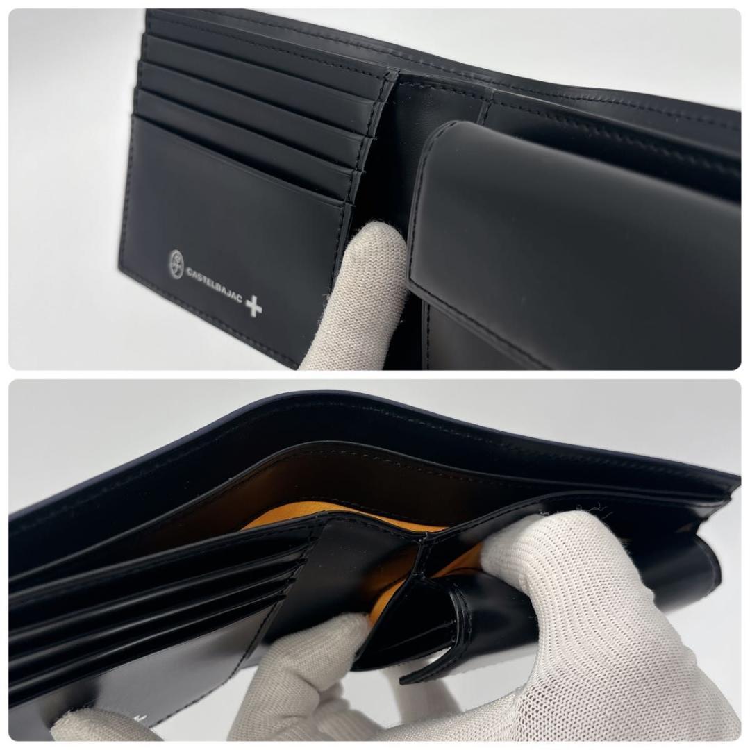 新品タグあり カステルバジャック 牛革 ２つ折り財布 人気デザイン ウプラ