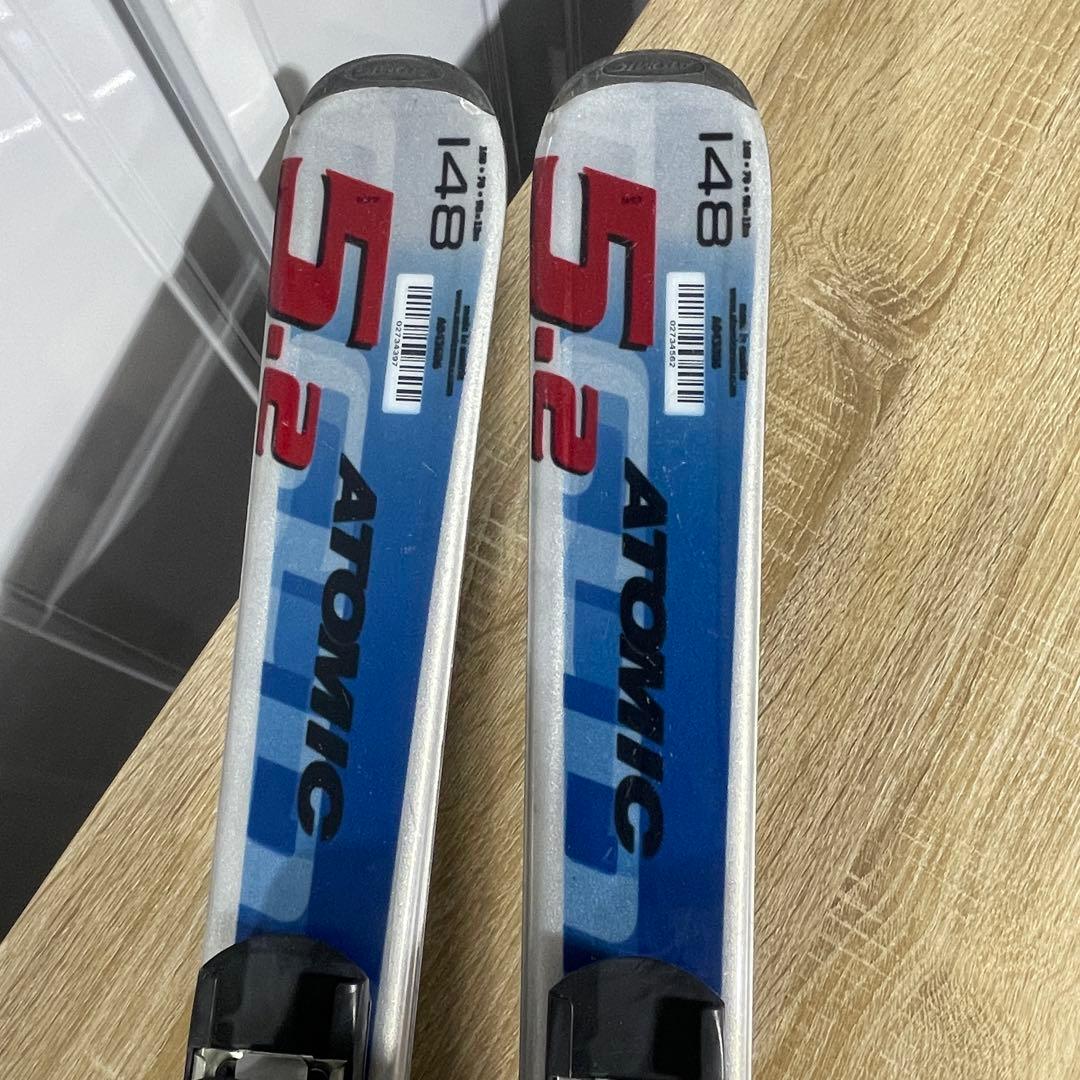 ATOMIC148cmSALOMON23/23.5cmストック105cm付き