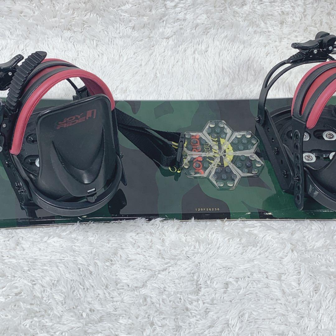 JOY RIDE Focus ジュニア用スノボー　ビンディング付 120cm