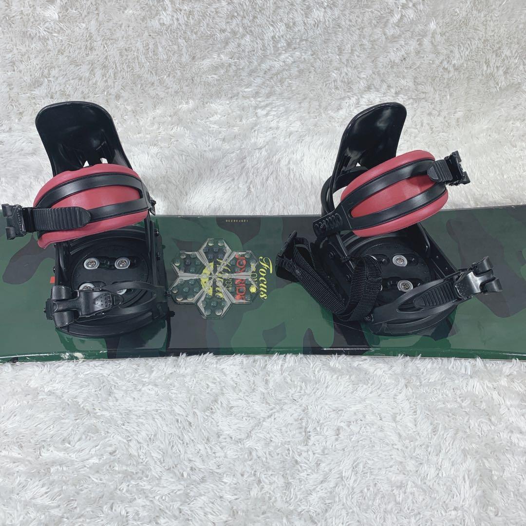 JOY RIDE Focus ジュニア用スノボー　ビンディング付 120cm