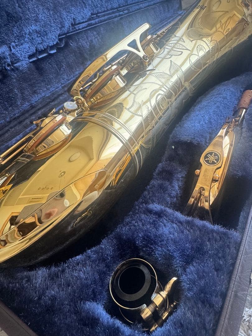 超美品＊YAMAHA テナーサックス　ゴールド　彫刻　YTS-62 本体