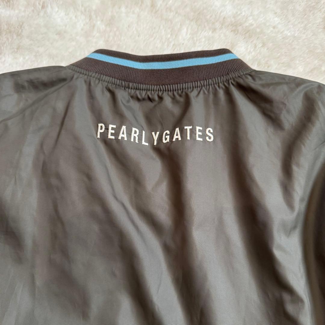 【パーリーゲイツ】美品　スニードジャケット　カーキ　ブラック　サイズ 3