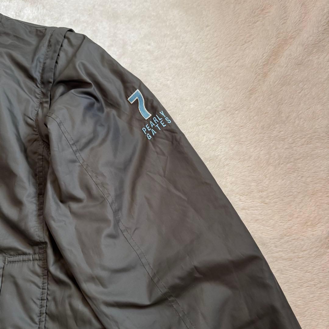 【パーリーゲイツ】美品　スニードジャケット　カーキ　ブラック　サイズ 3