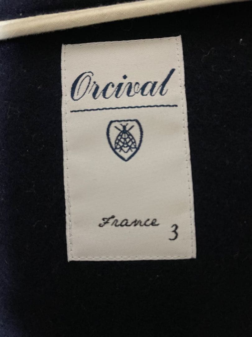Orcival ダッフルコート ネイビー サイズ3