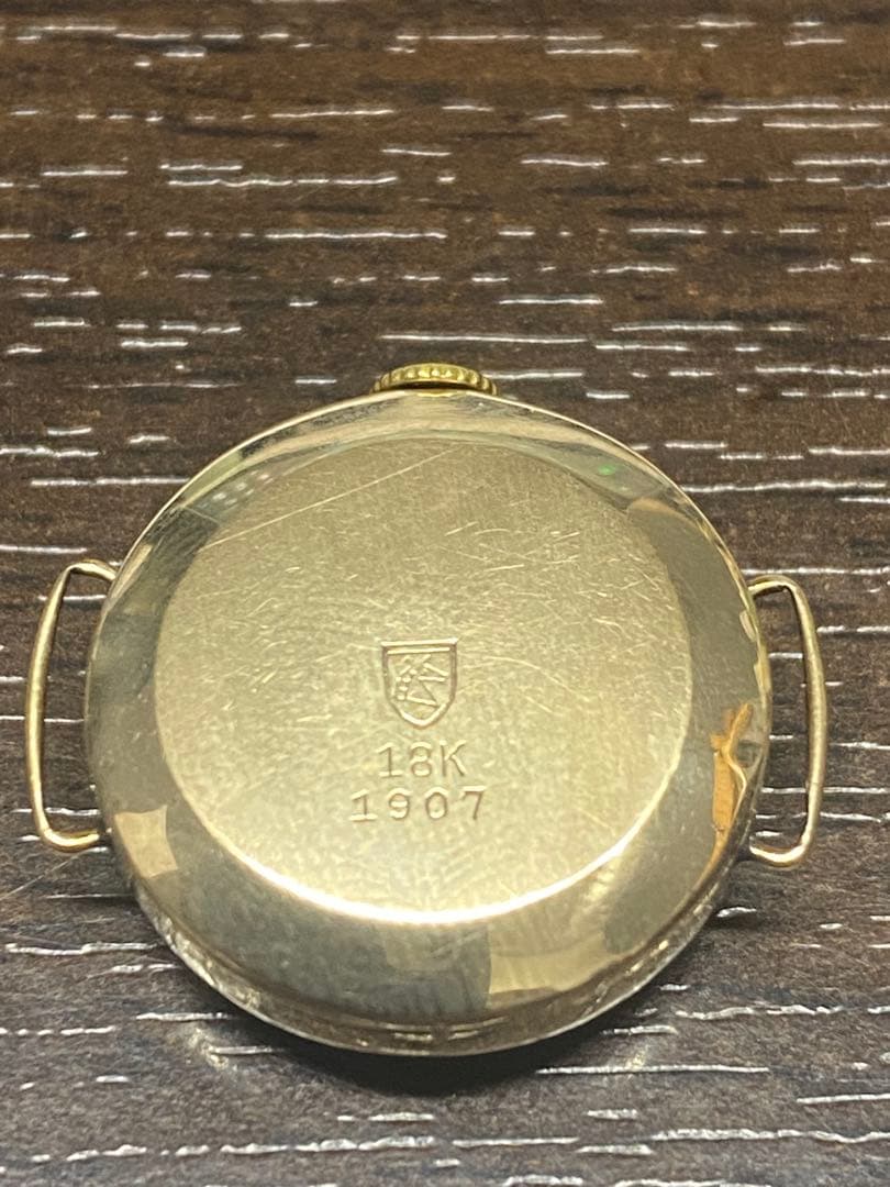 【不動ジャンク】MOERISレディース腕時計 アンティーク腕時計　18Kケース