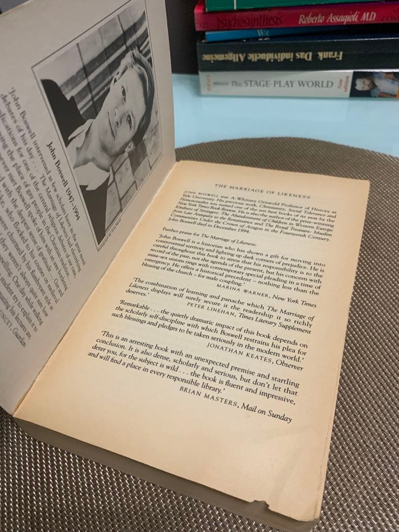 希少　The Marriage of Likeness John Boswell