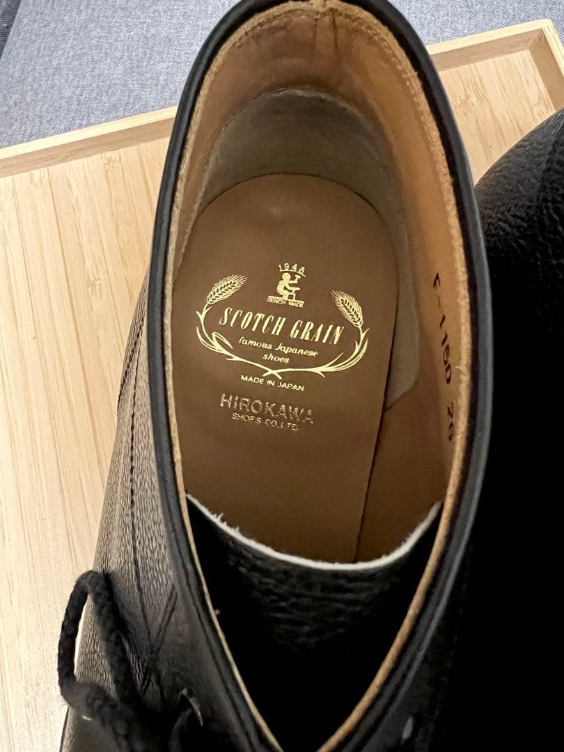 スコッチグレイン モンキーブーツ F-1150 レザー メンズ サイズ26cm
