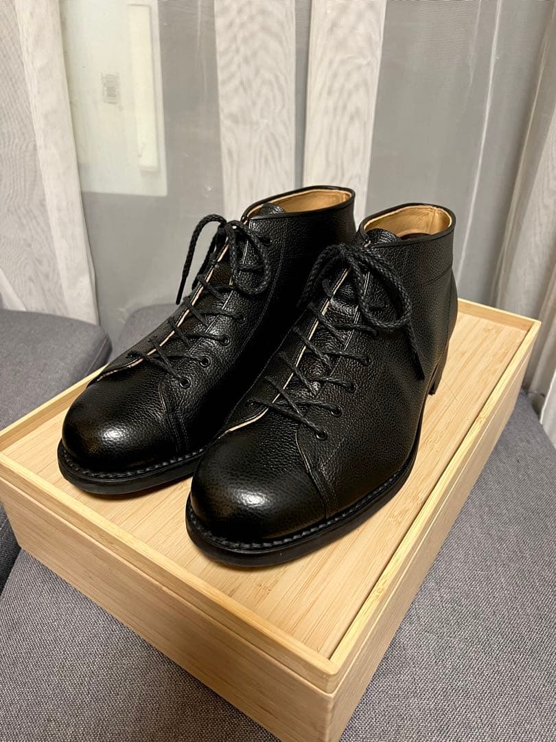 スコッチグレイン モンキーブーツ F-1150 レザー メンズ サイズ26cm