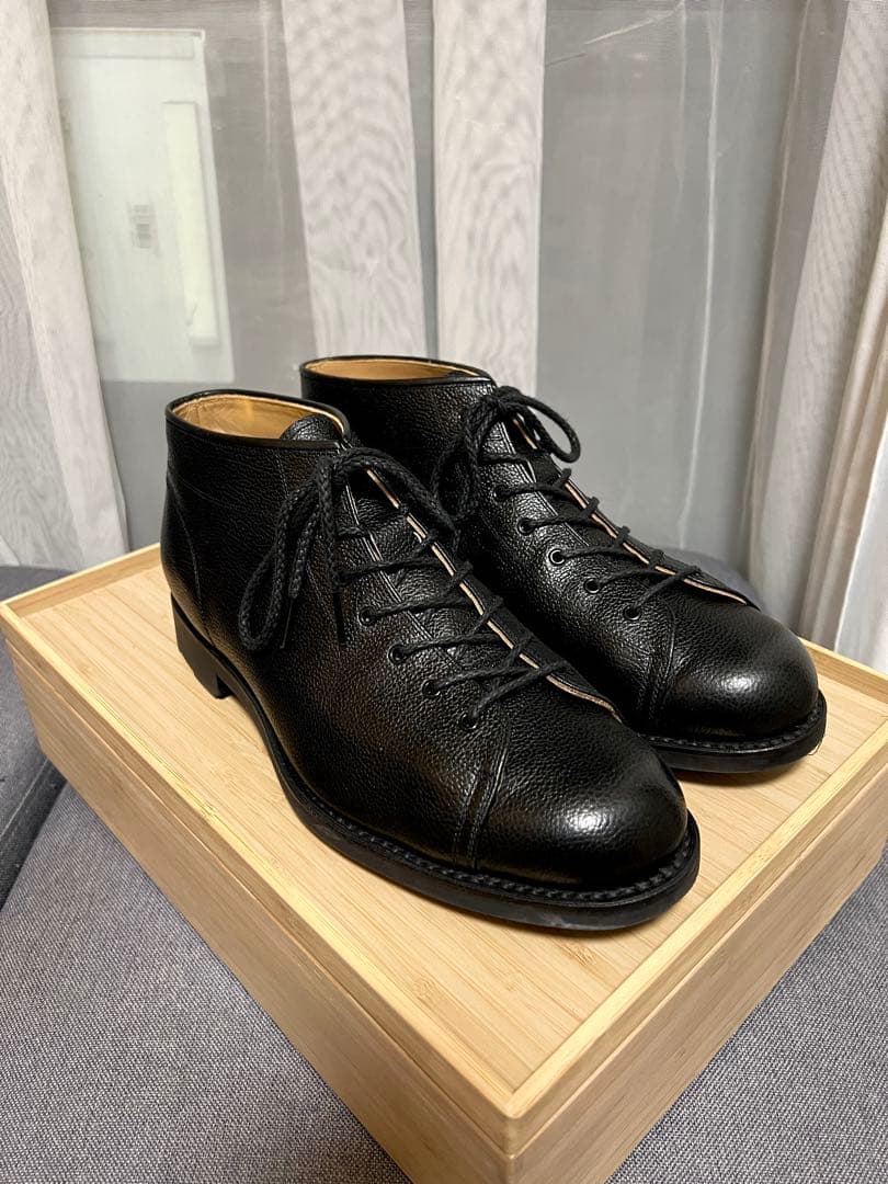 スコッチグレイン モンキーブーツ F-1150 レザー メンズ サイズ26cm