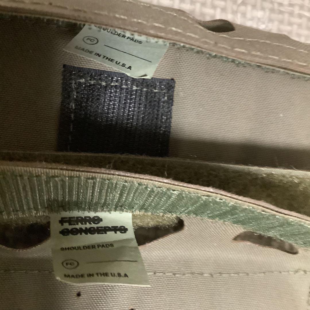 Ferro concepts ショルダーパッド　実物　rg