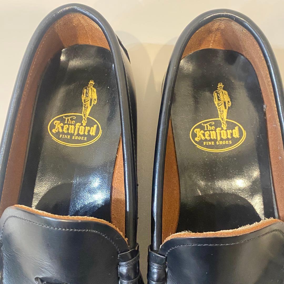 Kenford ケンフォード タッセルローファー ブラック　レザー 24.5