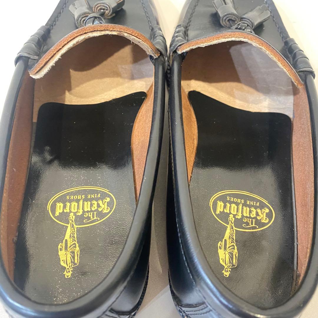 Kenford ケンフォード タッセルローファー ブラック　レザー 24.5