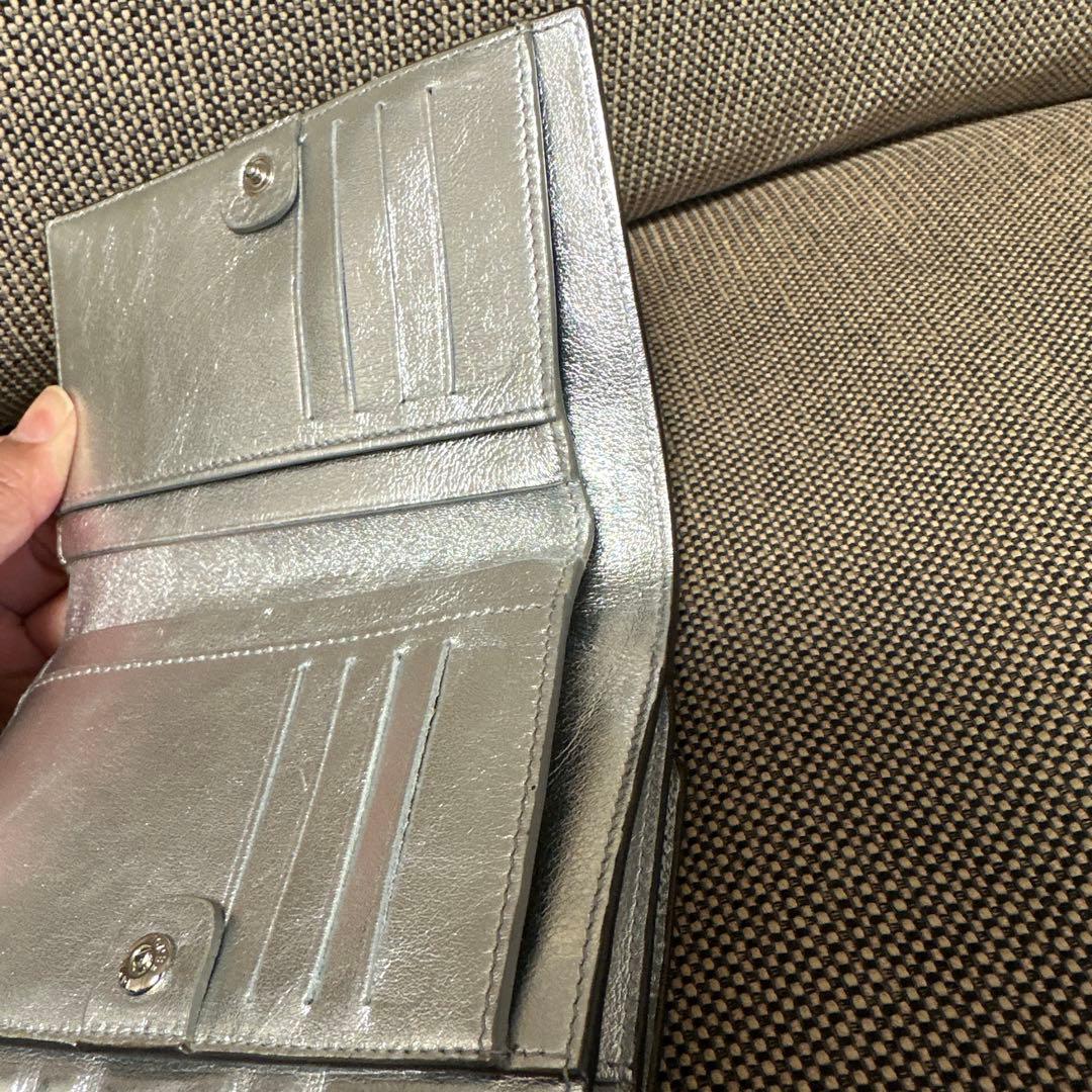 お値下げ♡フェンディ★ F Fモチーフレザー二つ折財布