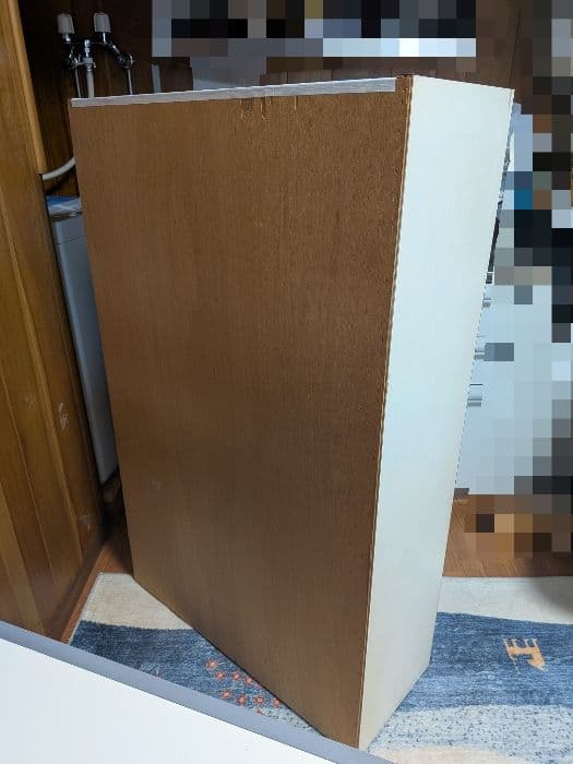 レトロポップ 食器棚 ガラス扉付き