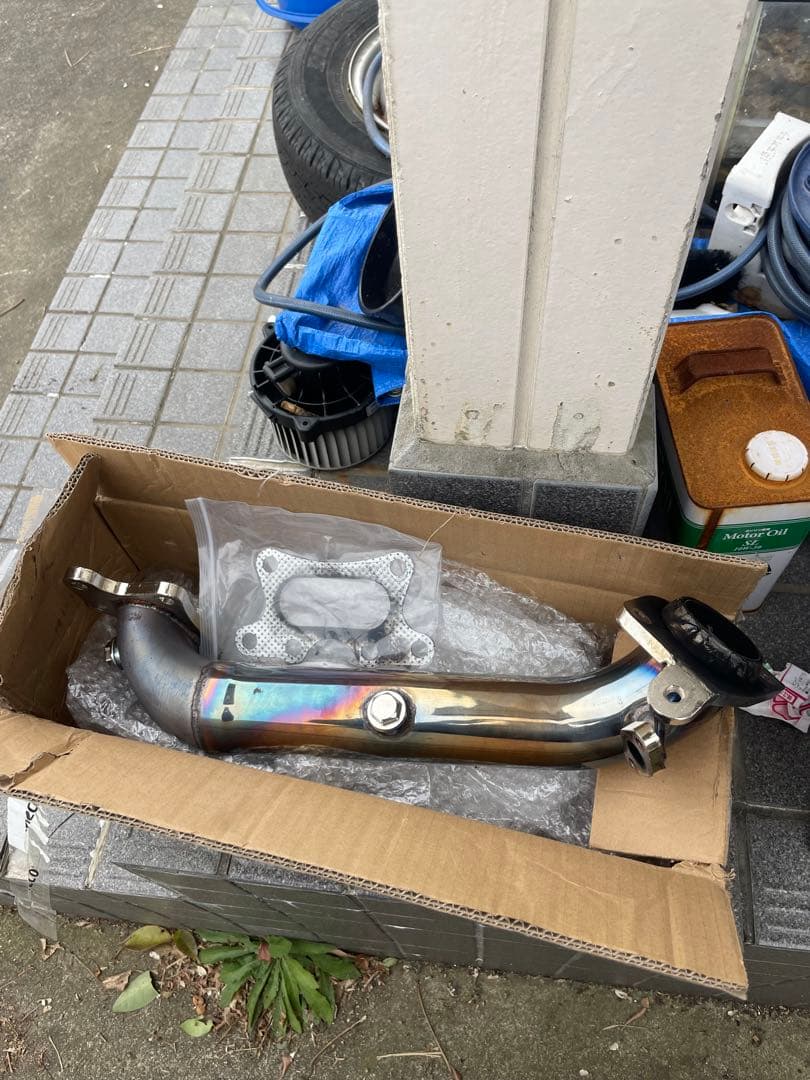 ‼今月末まで‼️【希少】シビック ストリーム フロント触媒 メーカー不明