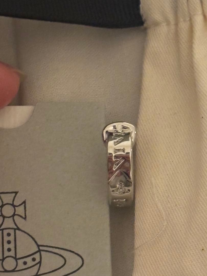 Westwood シルバーリング 未使用MAN BOBBY シングルフープピアス