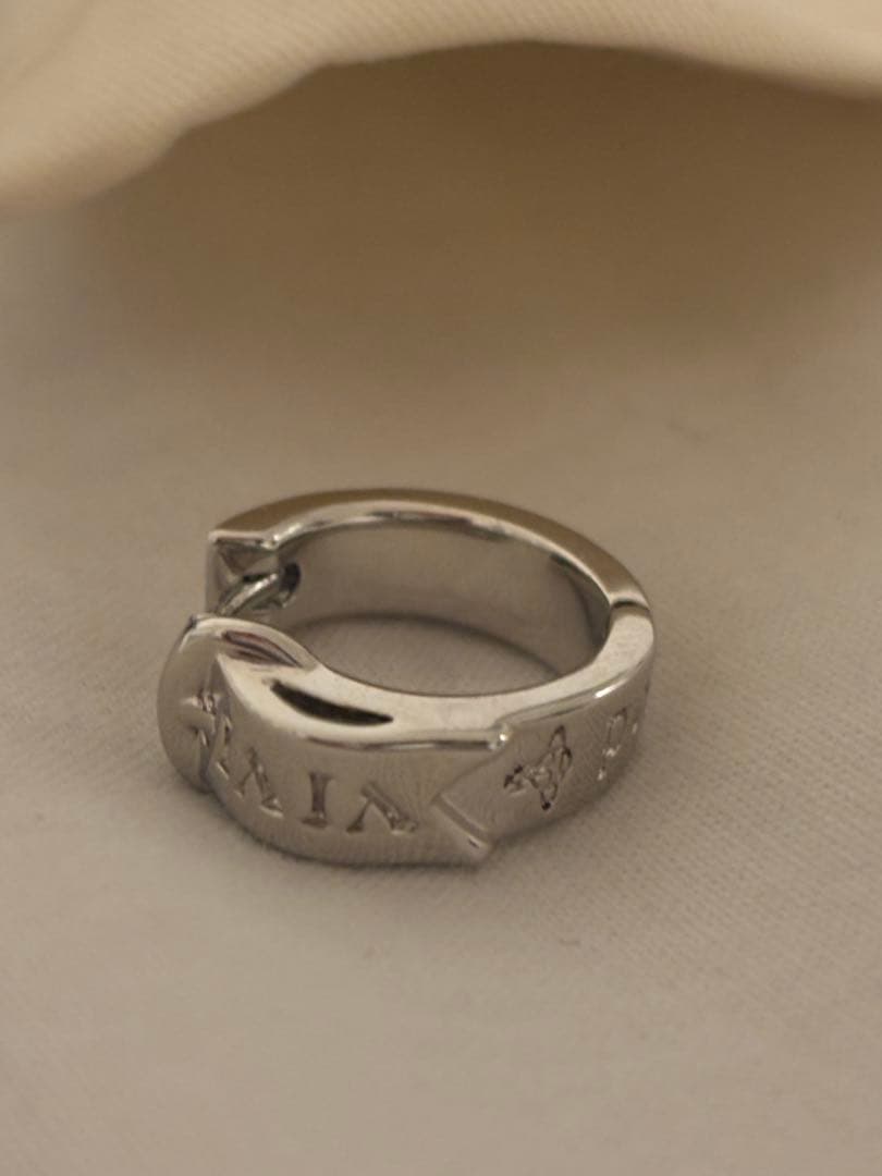 Westwood シルバーリング 未使用MAN BOBBY シングルフープピアス