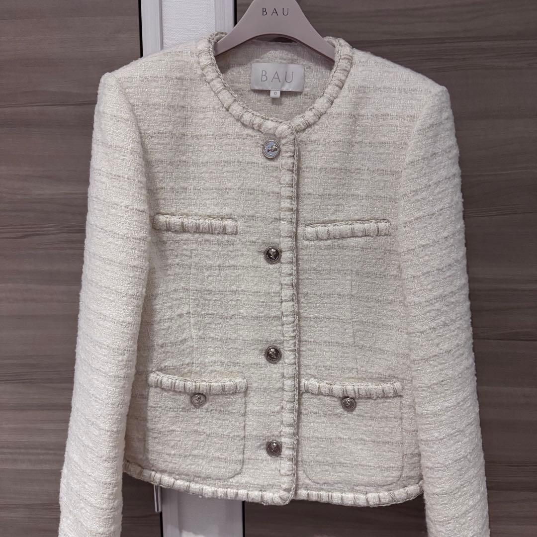 ジャケット・アウター BAU by bride And You tweed jacket