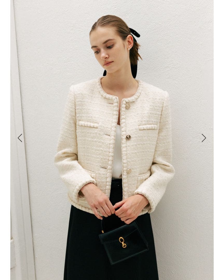 ジャケット・アウター BAU by bride And You tweed jacket