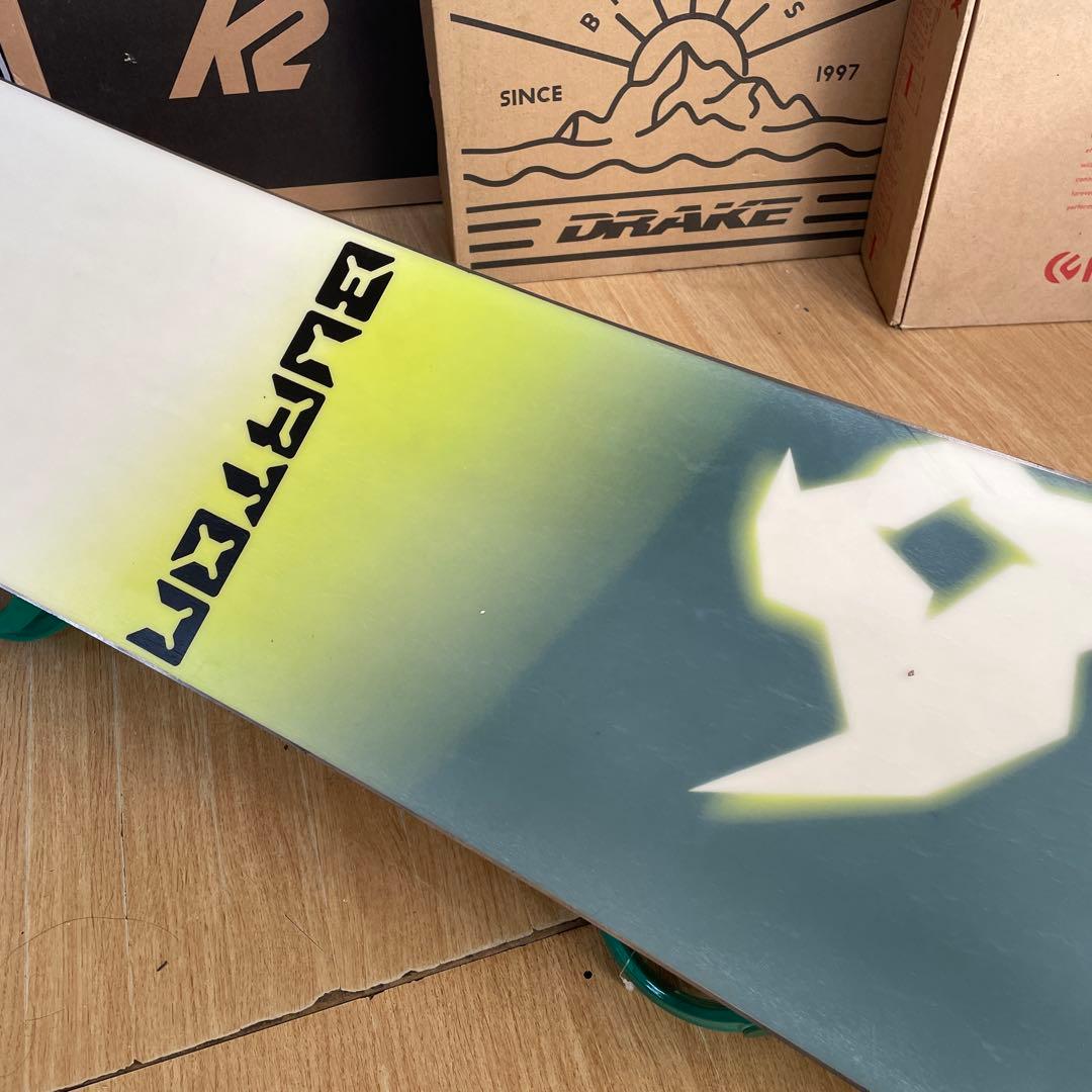 BURTON×SALOMON　バートン　スノーボードセット　バインディング付