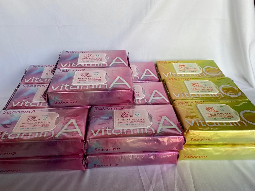 大量セット販売 サボリーノ お疲れさマスク ビタットA 目ざまシート ビタットC