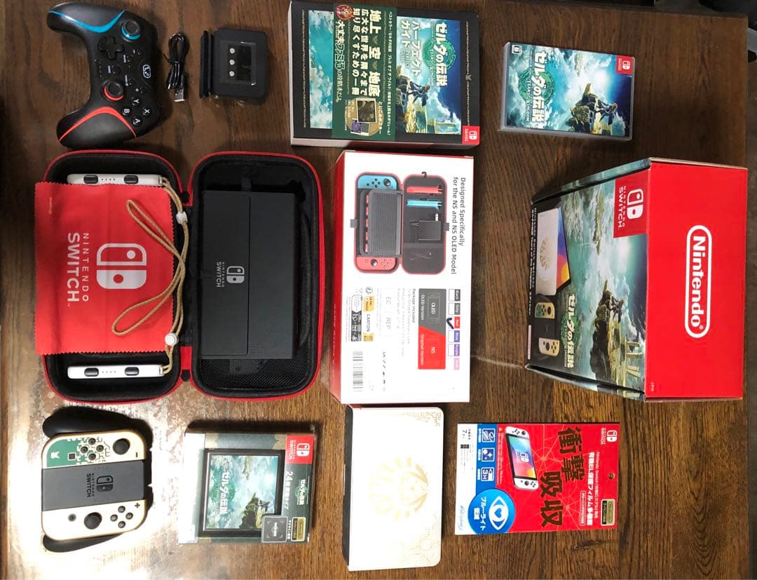 Switch 有機ELモデル ゼルダの伝説 ティアーズ オブ ザ キングダムエ…